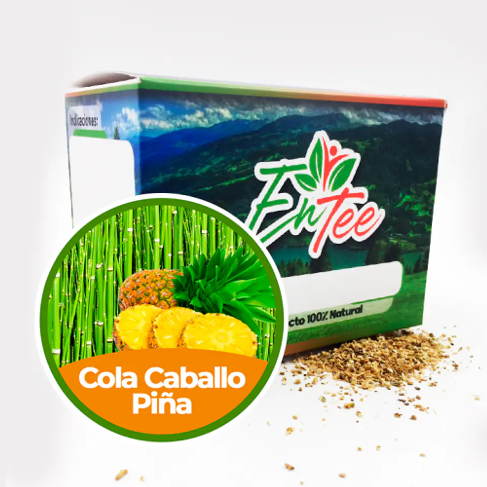 Cola de caballo+piña 1