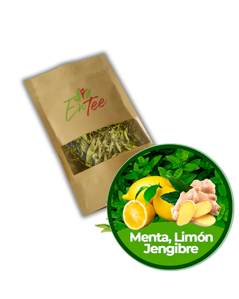 Menta, Limón, Jengibre