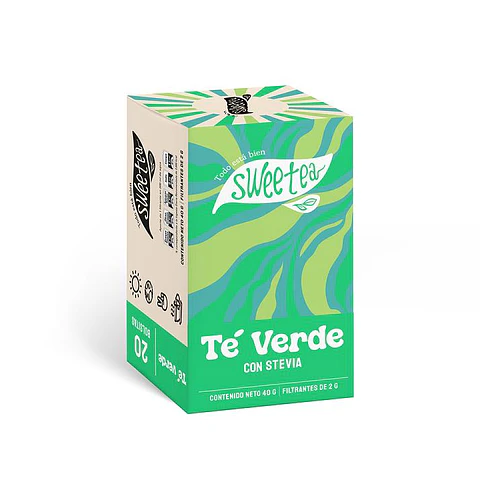 Té verde-stevia