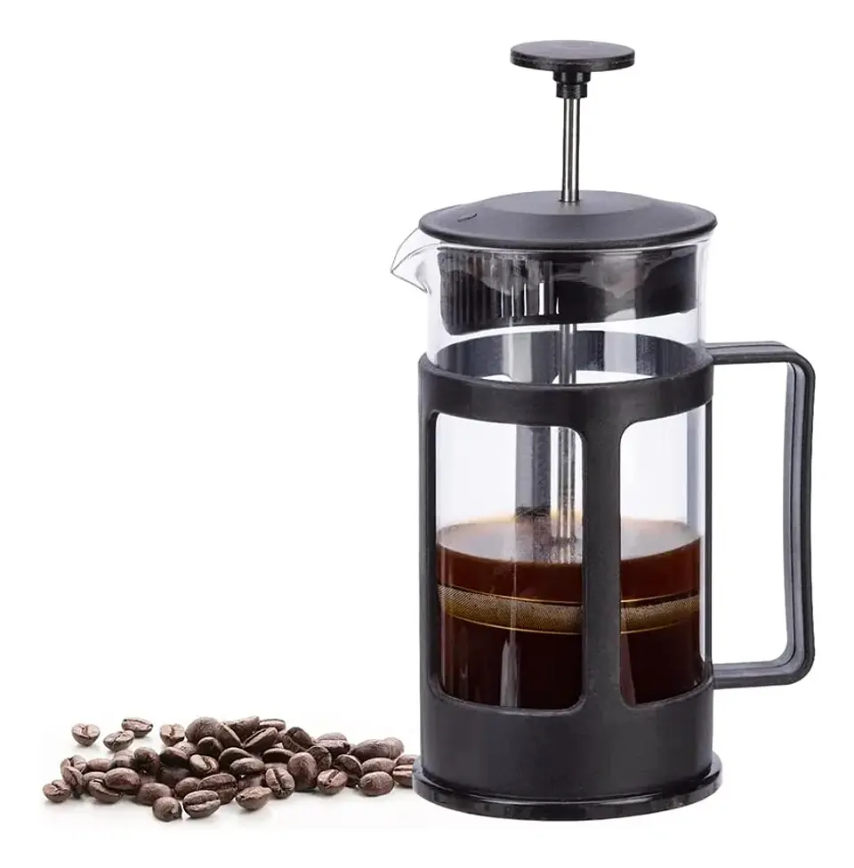 Cafetera Francesa 1000 ml Negra 1