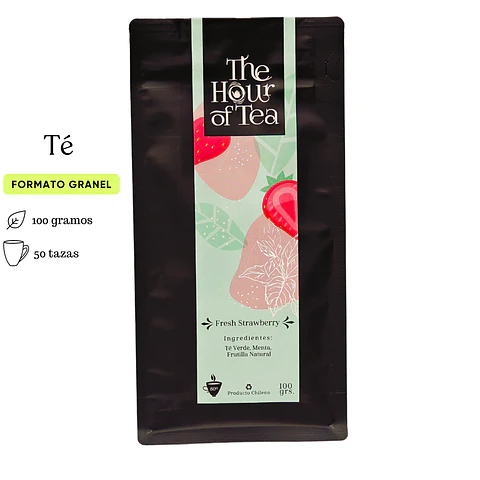 Té Fresh strawberry - Doypack granel