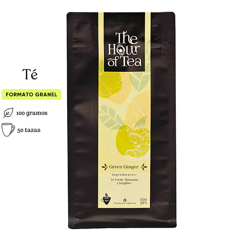 Té Green Ginger - Doypack granel