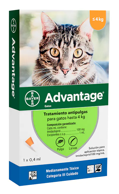 ADVANTAGE GATO HASTA 4 KG