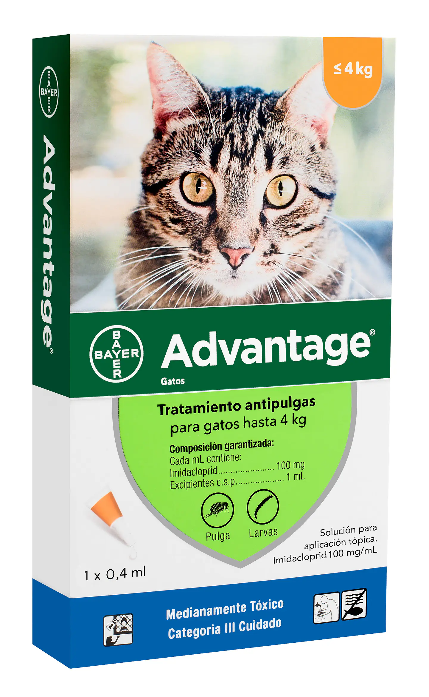 ADVANTAGE GATO HASTA 4 KG 1