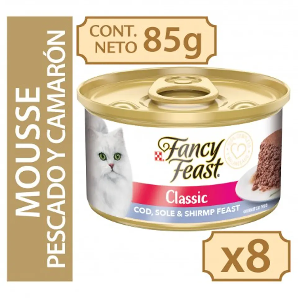 PACK FANCY FEAST 8 X 85 GR CLASSIC PEZ CAMARON 1