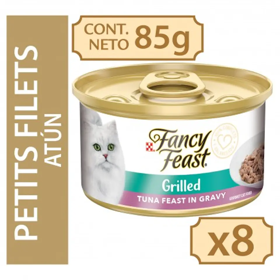 PACK FANCY FEAST 8 X 85 GR GRILLED ATUN 1