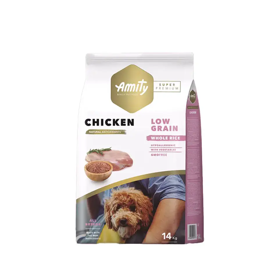 AMITY SP LOW GRAIN CHICKEN ADULT 14 KG  1