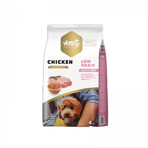 AMITY SP LOW GRAIN CHICKEN ADULT 4 KG 