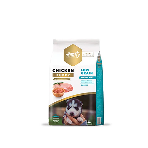 AMITY SP LOW GRAIN CHICKEN PUPPY 14 KG