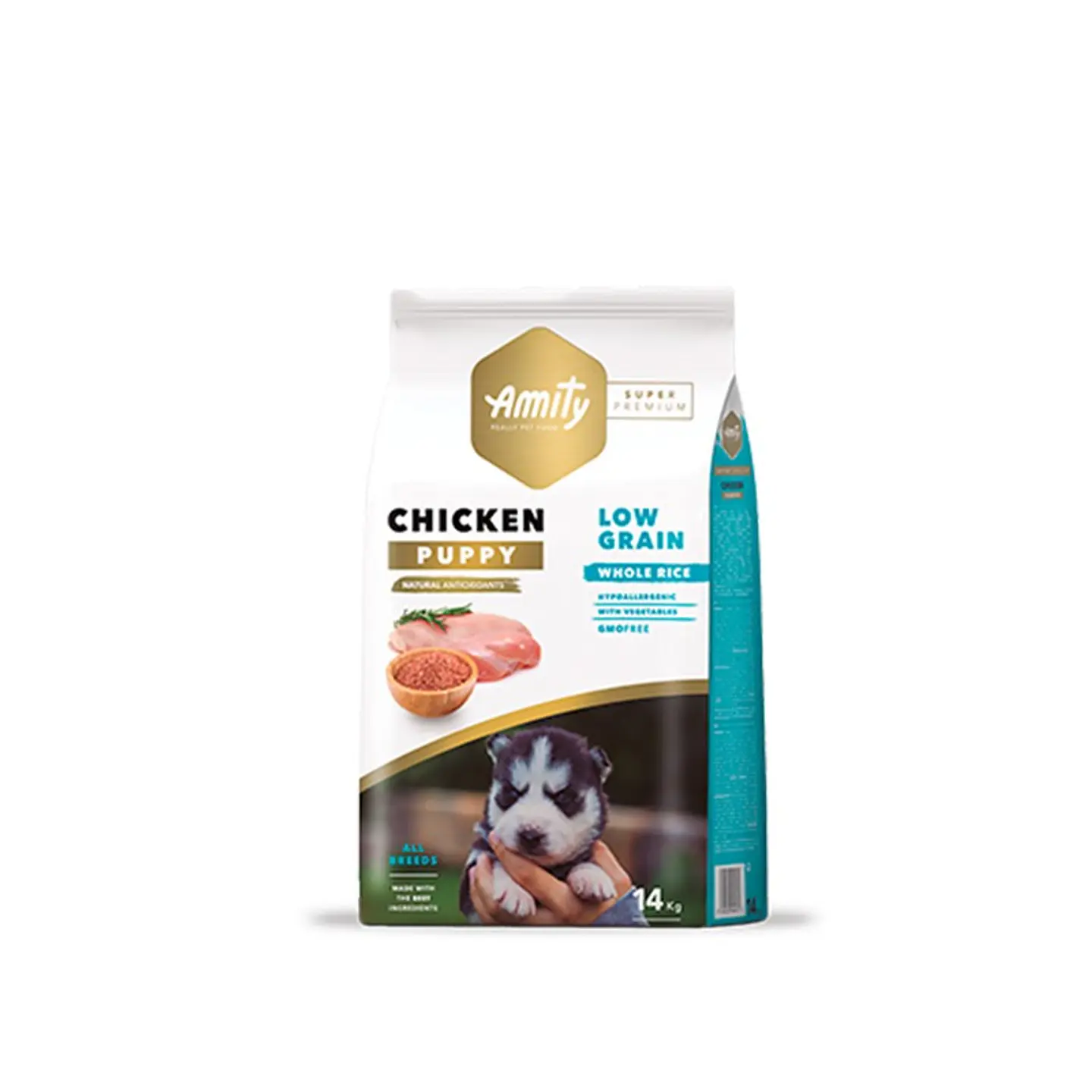 AMITY SP LOW GRAIN CHICKEN PUPPY 14 KG 1