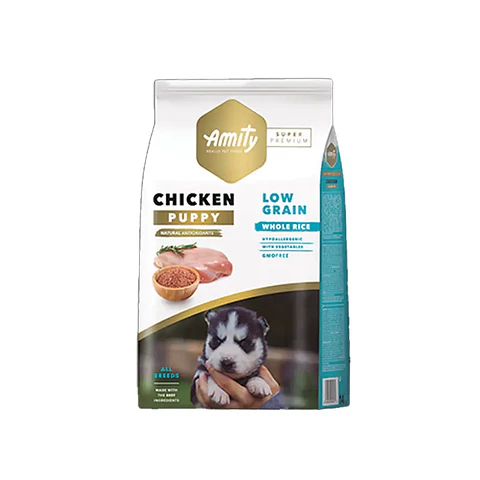 AMITY SP LOW GRAIN CHICKEN PUPPY 4 KG