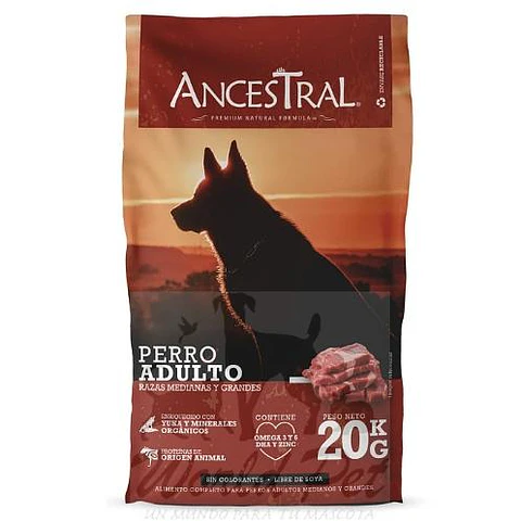 ANCESTRAL PERRO ADULTO 20 KG