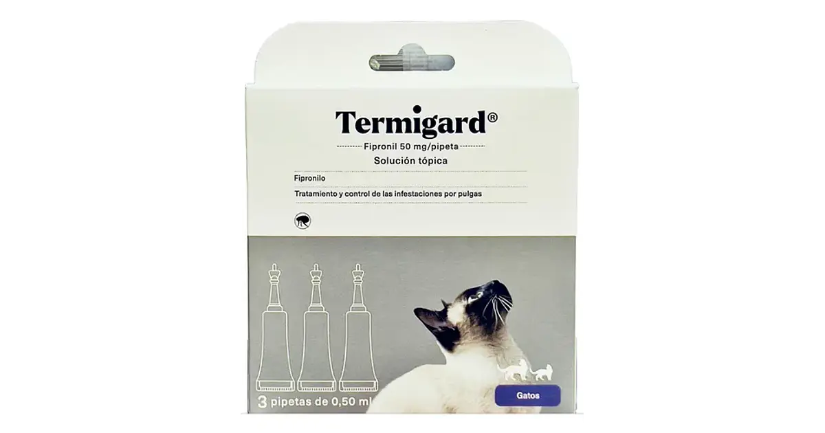 TERMIGARD PIPETA GATOS 0,50 ML 3 UNIDADES