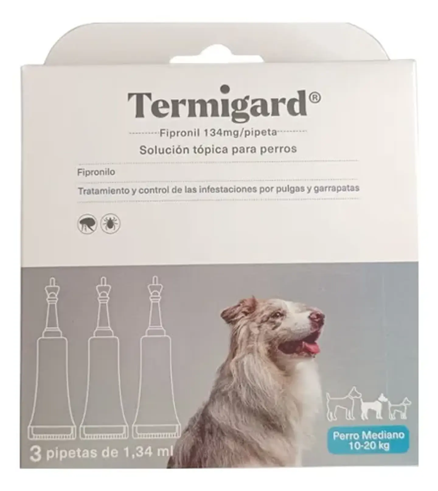 TERMIGARD PIPETA PERRO 10-20 KG 1,34 ML (3 UNIDADES) 1