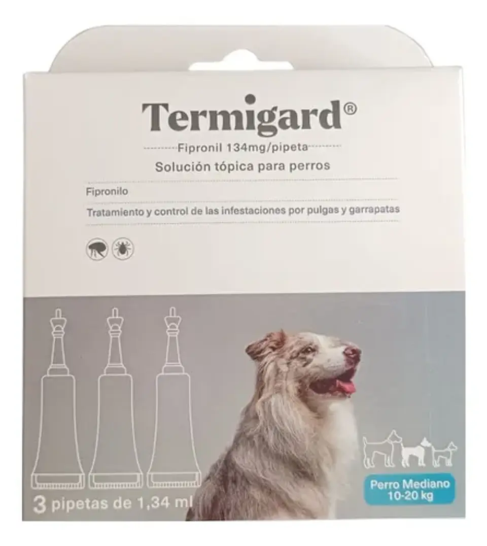 TERMIGARD PIPETA PERRO 10-20 KG 1,34 ML (3 UNIDADES) 1