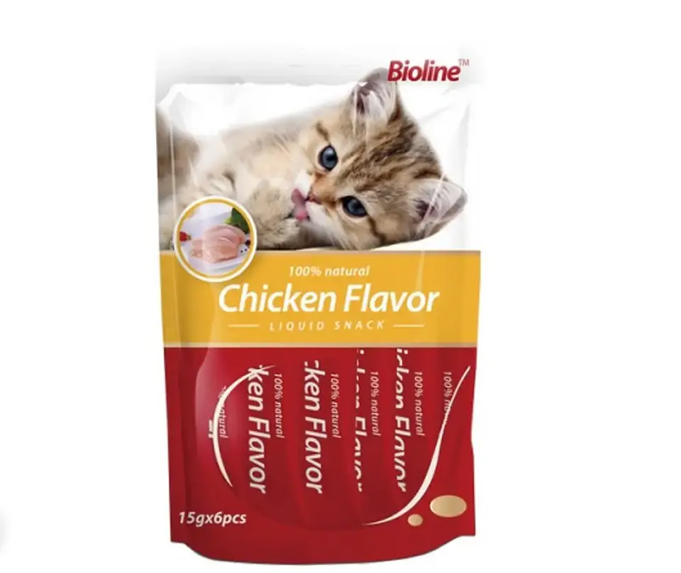 BIOLINE SNACK CREMOSO 15 GR - PAQUETE 6 UNIDADES 3