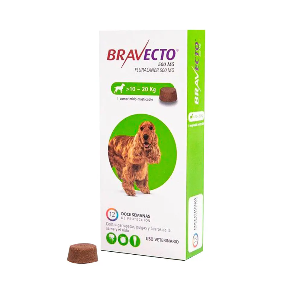 BRAVECTO PERRO 10 A 20 KG 1
