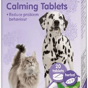 CALMING TABLETS 20 COMP. PERRO/GATO