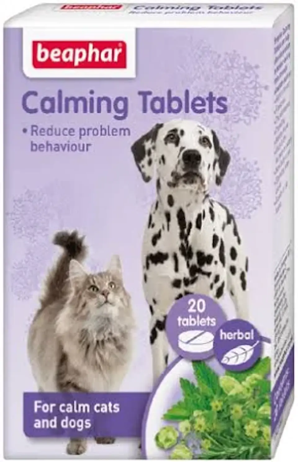 CALMING TABLETS 20 COMP. PERRO/GATO 1