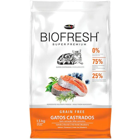 BIOFRESH SP GATO CASTRADO 7,5 KG