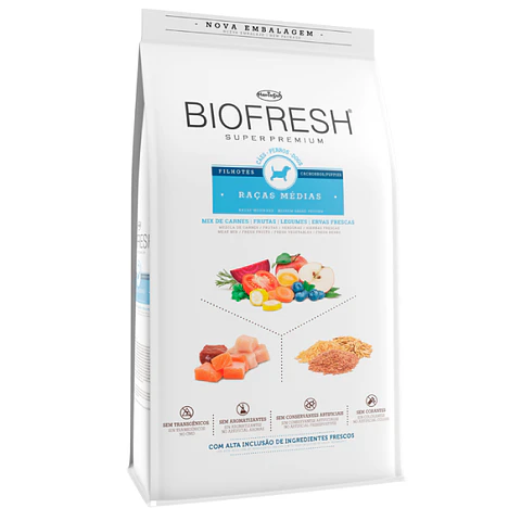 BIOFRESH SP PERROS CACH RAZA MEDIANA 3 KG