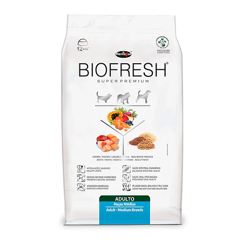 BIOFRESH SP PERROS ADULTO RAZ MED 10,1 KG 