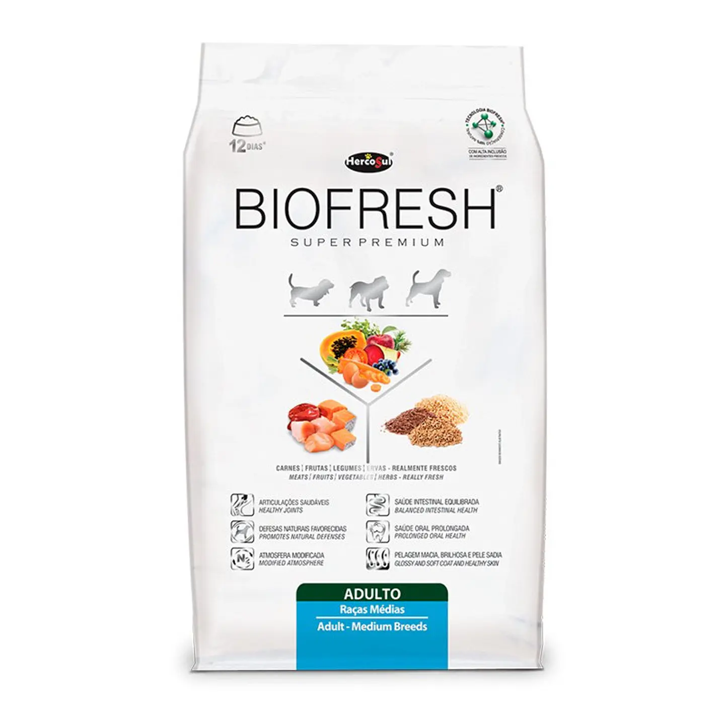 BIOFRESH SP PERROS ADULTO RAZ MED 10,1 KG  1