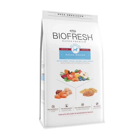 BIOFRESH SP PERROS ADULTO RAZ PEQ/MIN SENIOR 10,1 KG