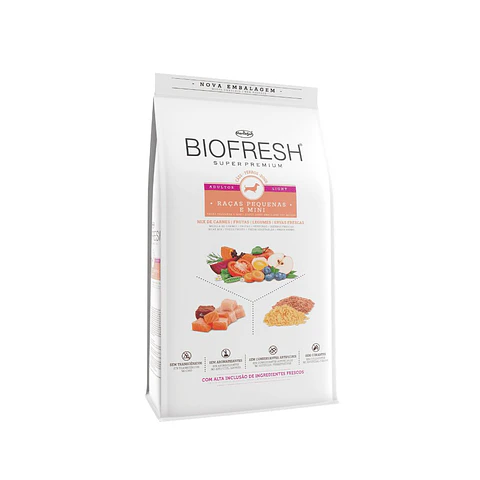 BIOFRESH SP PERROS ADULTO RAZ PEQ/MIN LIGHT 3 KG