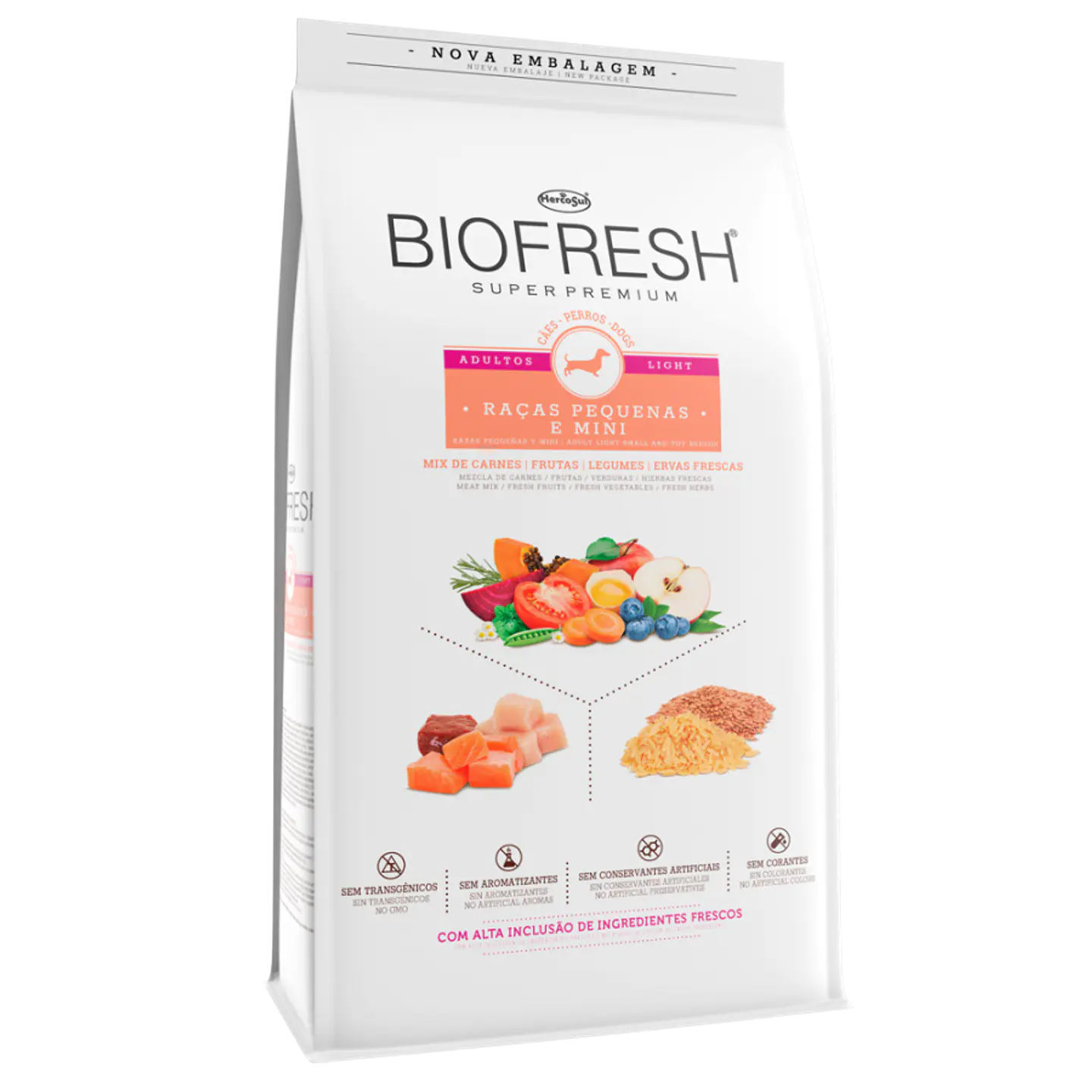 BIOFRESH SP PERROS ADULTO RAZ PEQ/MIN LIGHT 10,1 KG  1