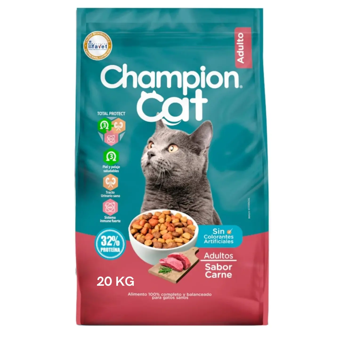 CHAMPION CAT ADULTO 22 KG 2