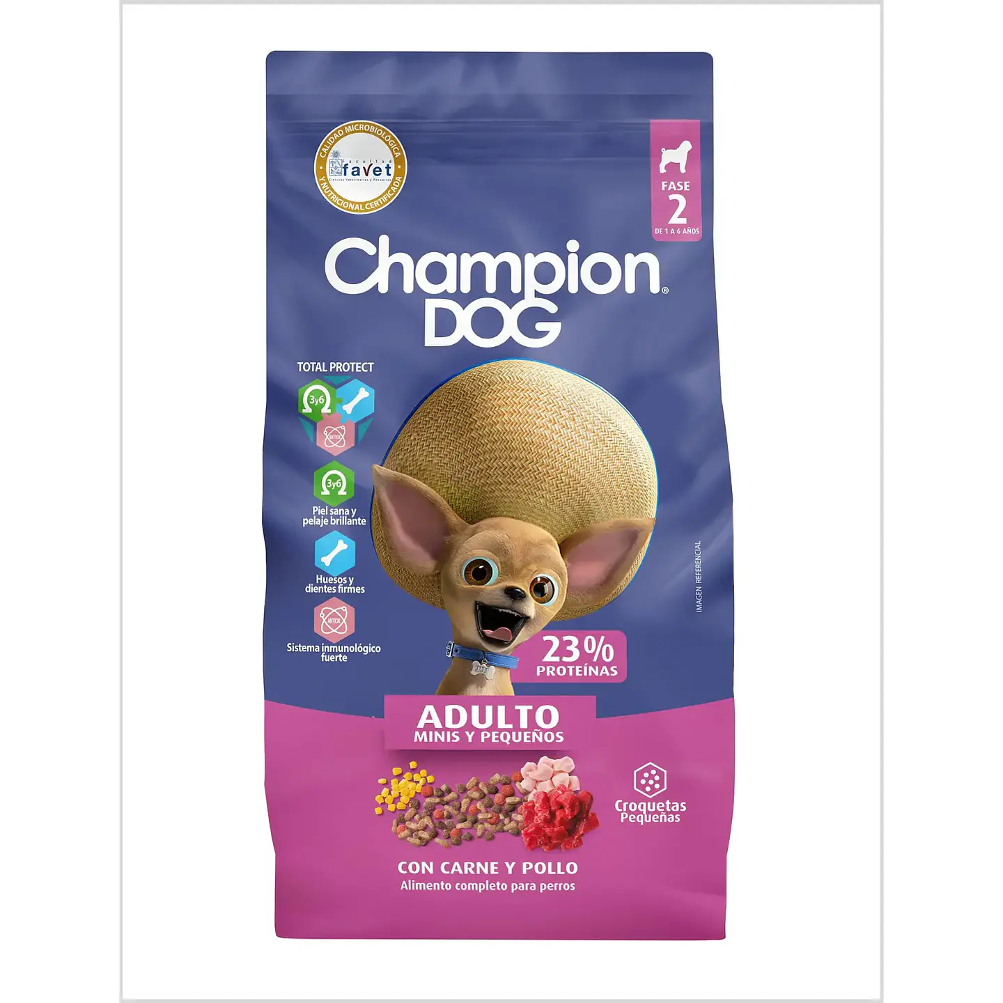 CHAMPION DOG ADULTO RAZA PEQUEÑA 18 KG 1