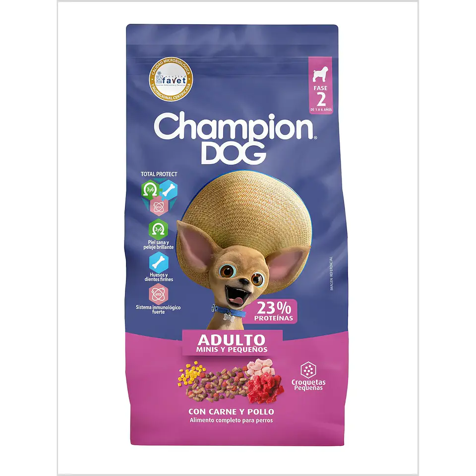 CHAMPION DOG ADULTO RAZA PEQUEÑA 18 KG 1