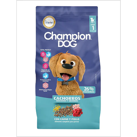 CHAMPION DOG CACHORRO 18 KG