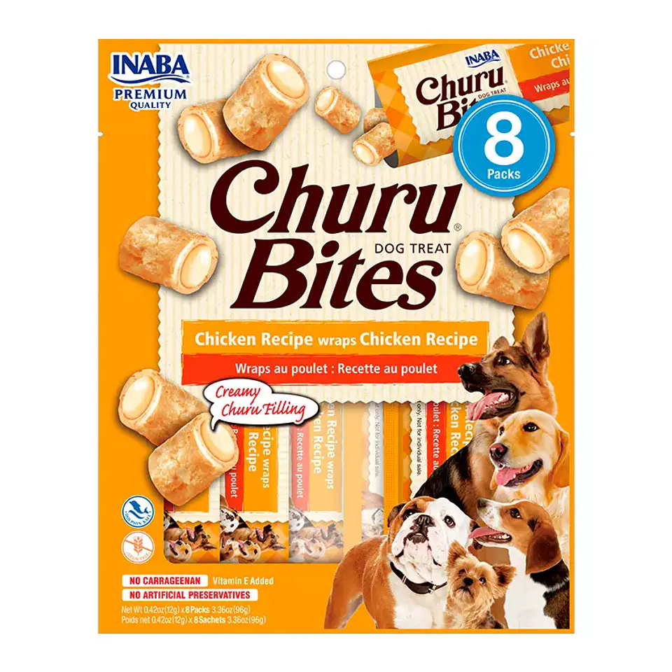 CHURU BITES DOG 12 GR 8 UNIDADES 2