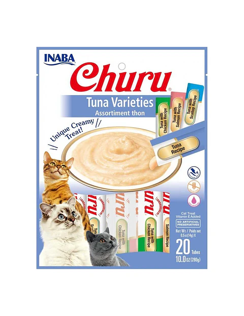CHURU CAT VARIEDADES DE ATUN 20 UNIDAES 