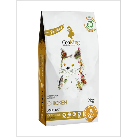 COOKING CAT ADULTO STERILIZED POLLO 2 KG