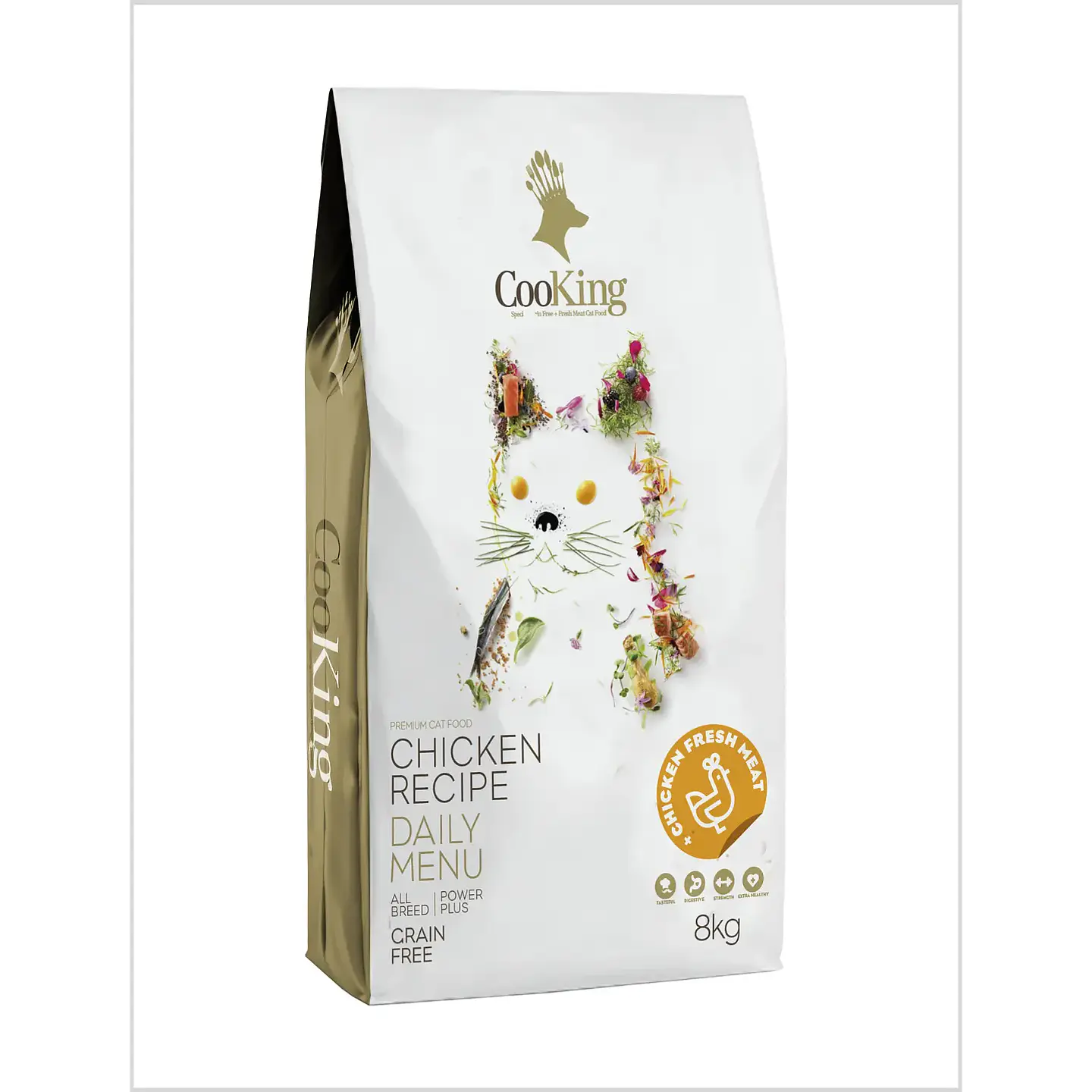 COOKING CAT ADULTO STERILIZED POLLO 8 KG 1