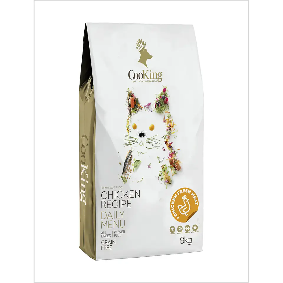 COOKING CAT ADULTO STERILIZED POLLO 8 KG 1