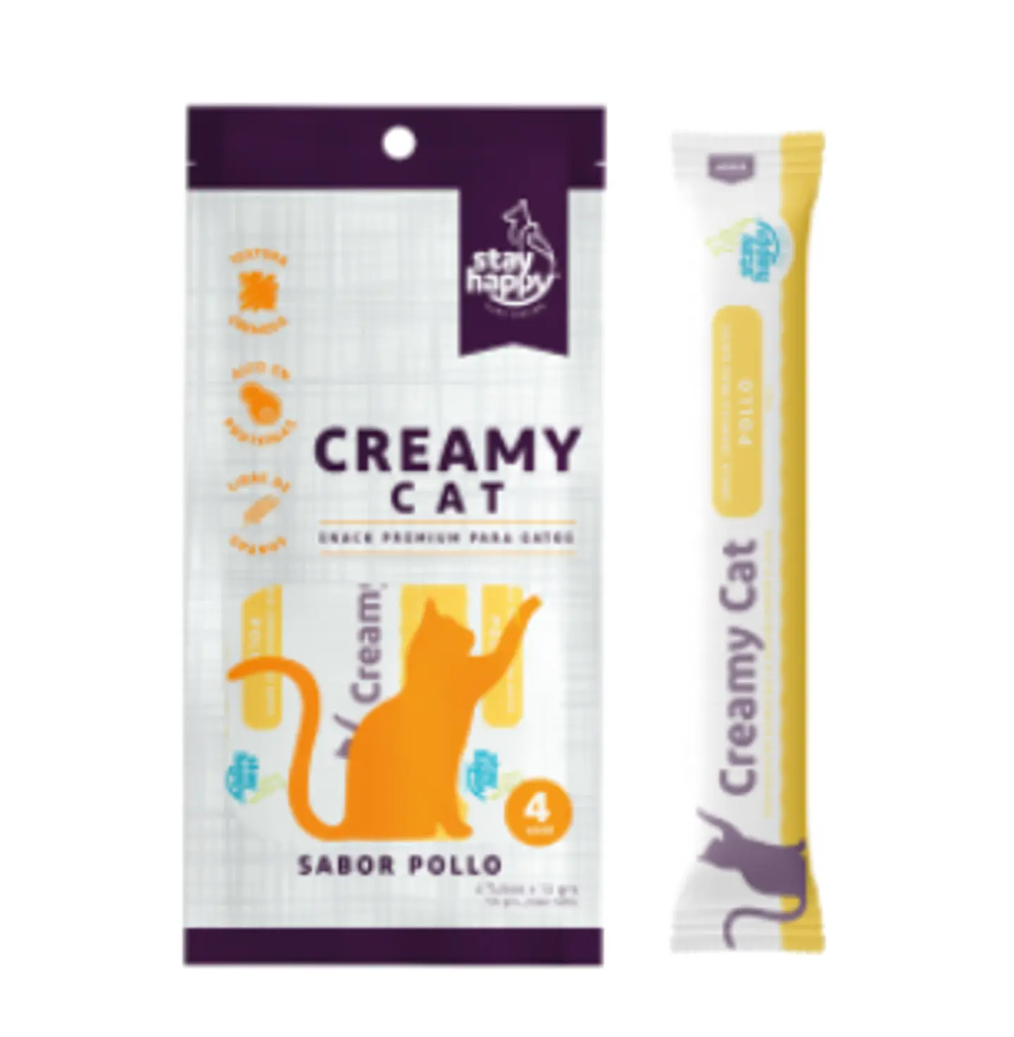 CREAMY CAT STAY HAPPY 14 GR 1
