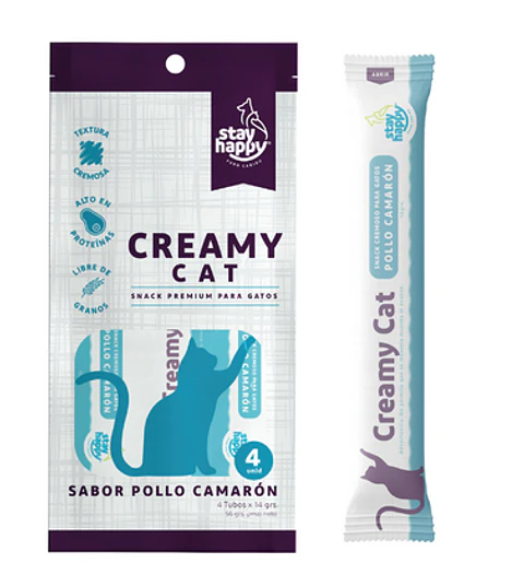 CREAMY CAT STAY HAPPY 14 GR