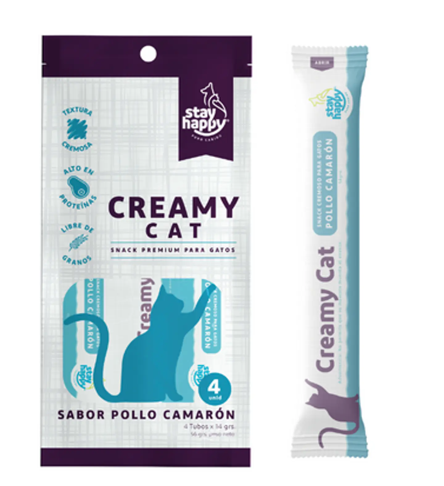 CREAMY CAT STAY HAPPY 14 GR 2