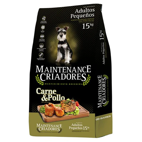 CRIADORES MANTENCION ADULTO RAZA PEQUEÑA 15 KG