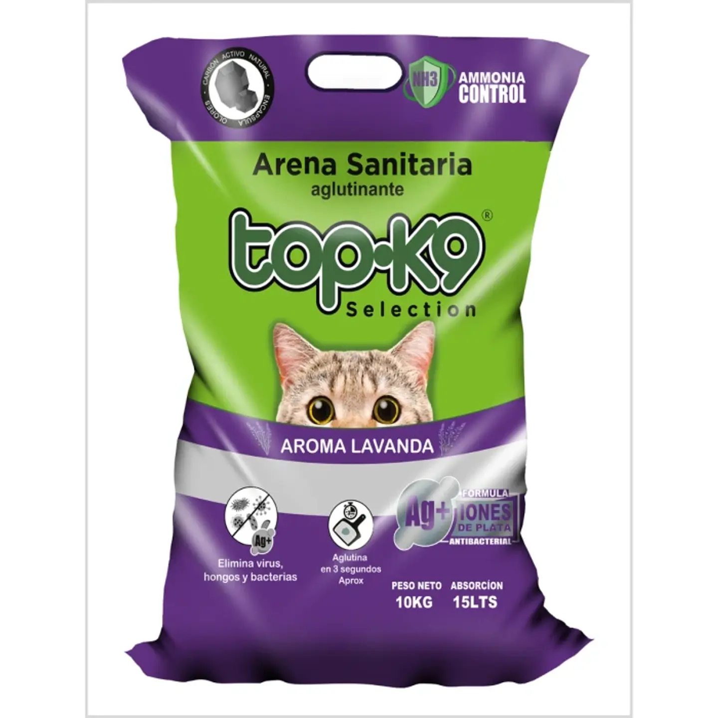 TOPK9 AGLUTINANTE IONES DE PLATA 2 KG 1