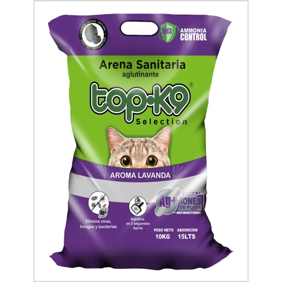 TOPK9 AGLUTINANTE IONES DE PLATA 2 KG 1