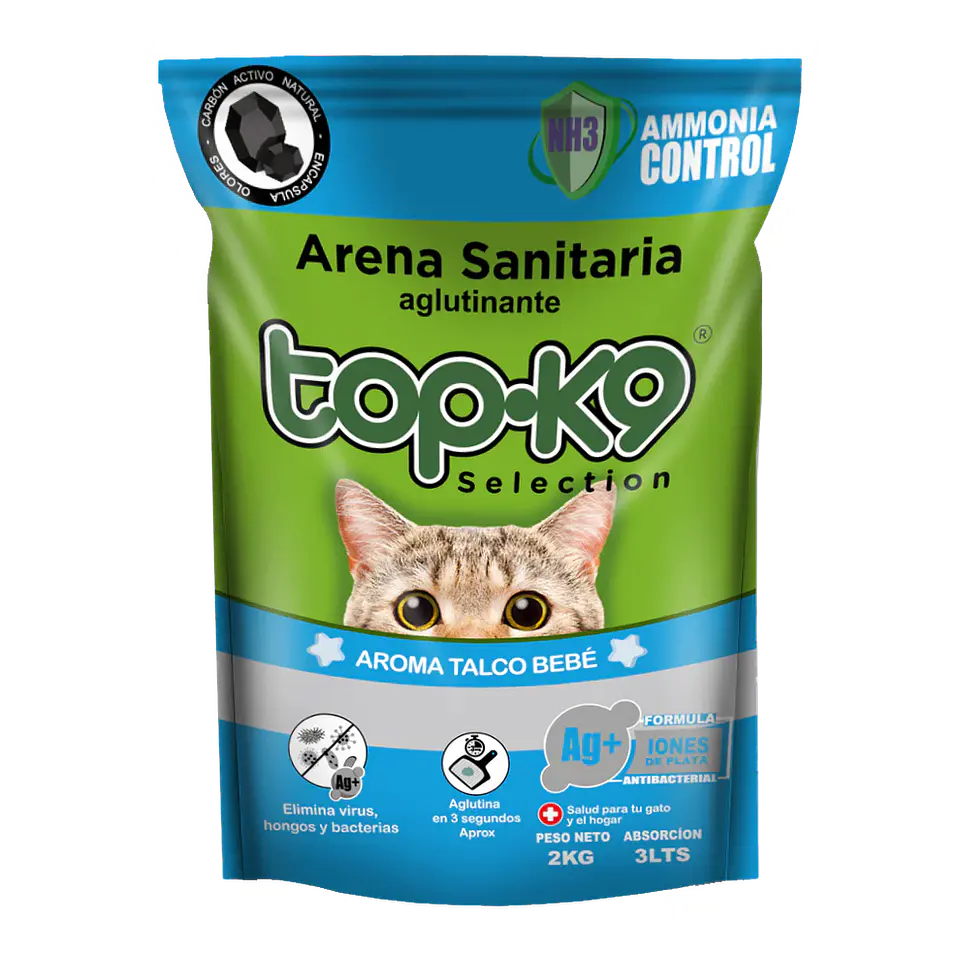 TOPK9 AGLUTINANTE IONES DE PLATA 2 KG 3