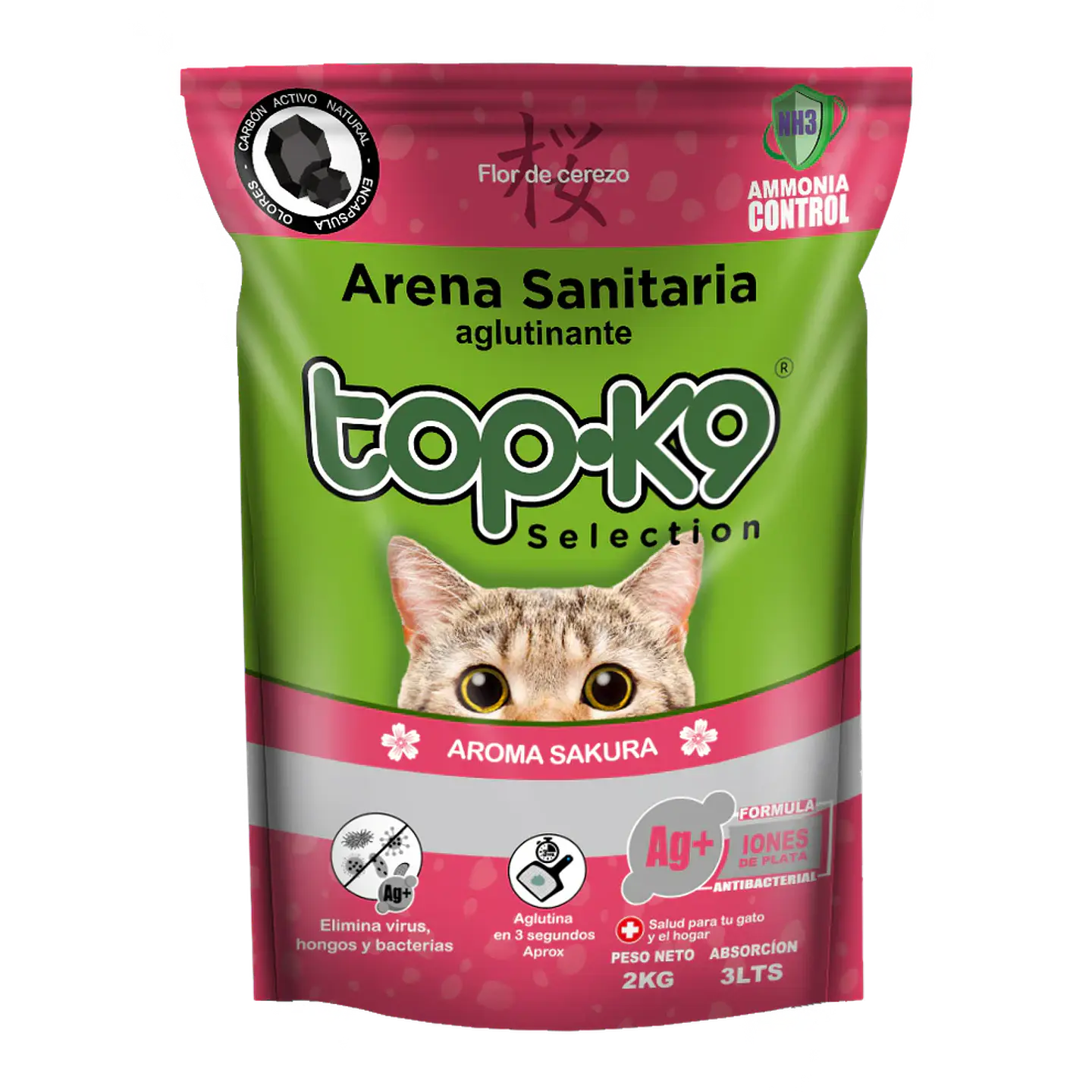 TOPK9 AGLUTINANTE IONES DE PLATA 2 KG 2
