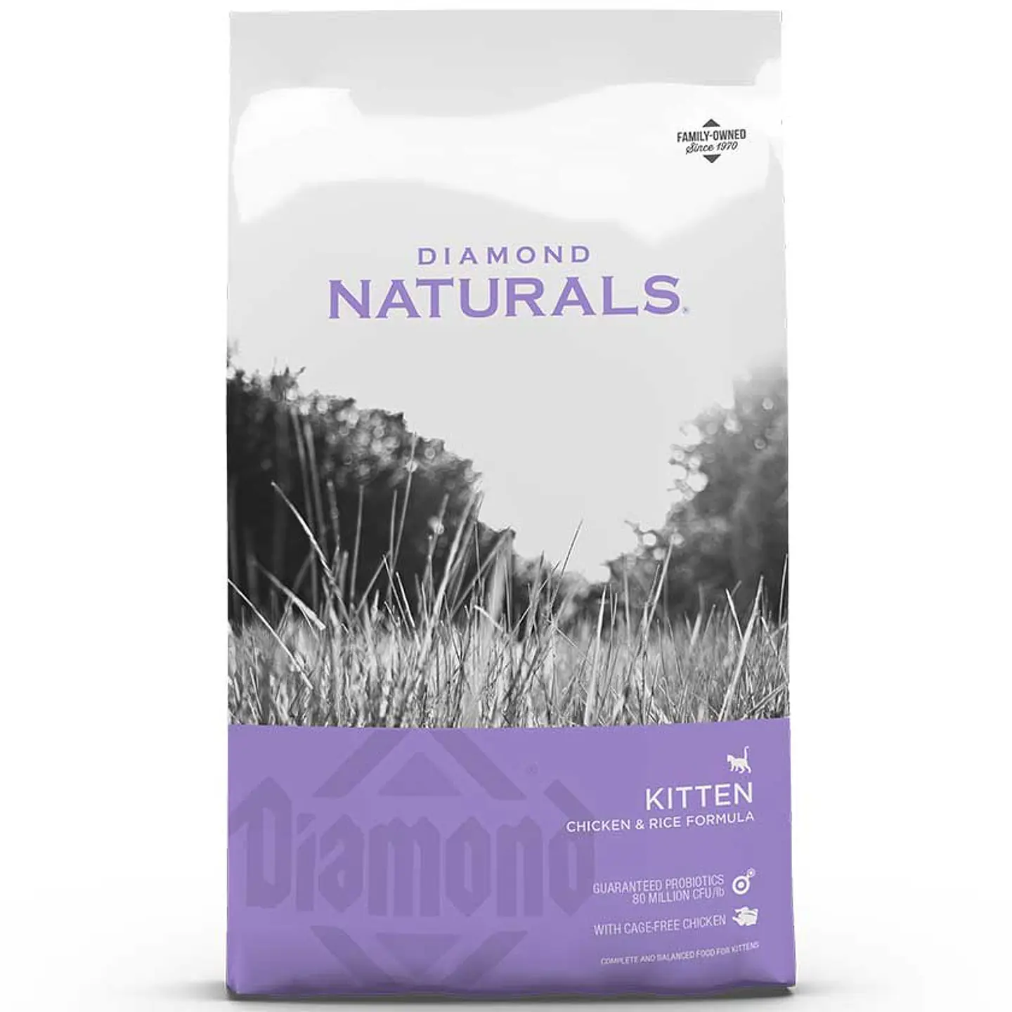 DIAMONDS NATURALS INDOOR KITTEN CAT 7,5 KG 1