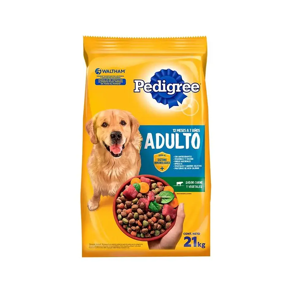PEDIGREE ADULTO 21 KG 1