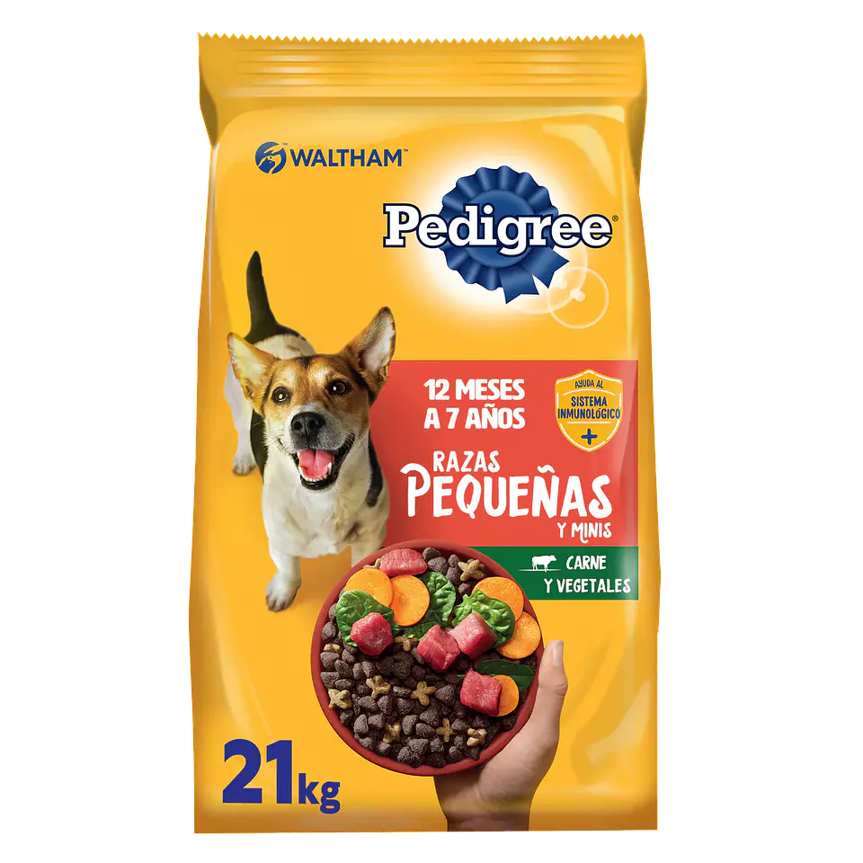 PEDIGREE ADULTO RAZA PEQUEÑA 21 KG 1
